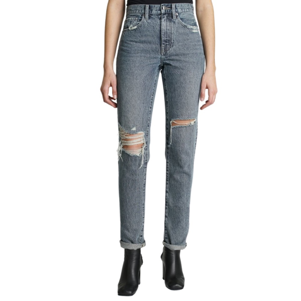 NWT Pistola Presley High Rise Relaxed Roller Jeans in York Wash